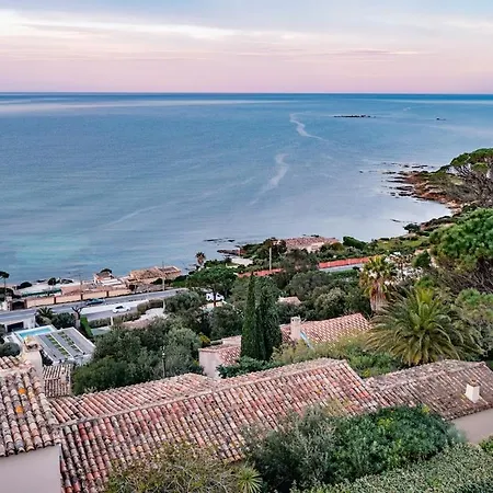 Superb Villa, Incredible Sea View Heated Swim Pool Willa Sainte-Maxime